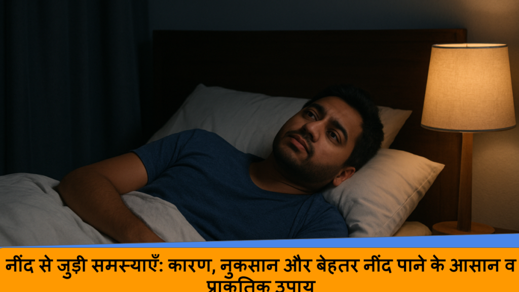 नींद से जुड़ी समस्याएँ
