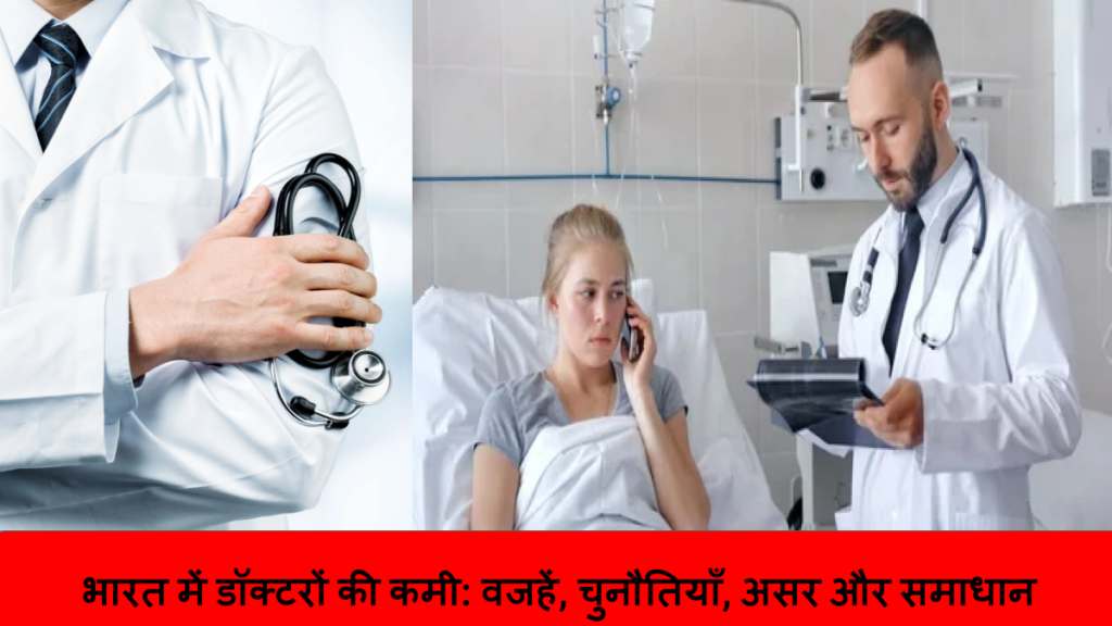 भारत में डॉक्टरों की कमी_ वजहें, चुनौतियाँ, असर और समाधान