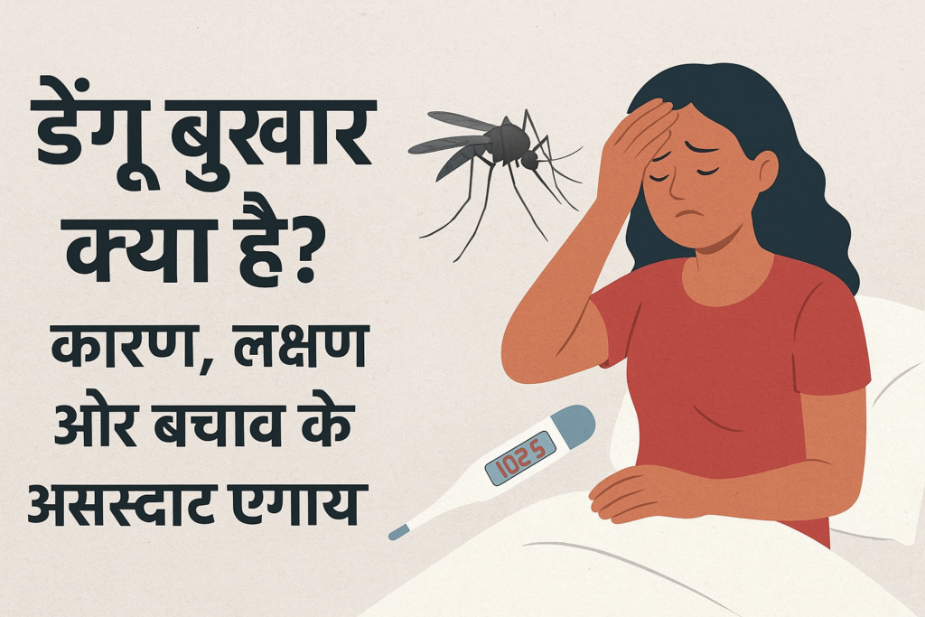 डेंगू बुखार क्या है? कारण, लक्षण और बचाव के असरदार घरेलू उपाय