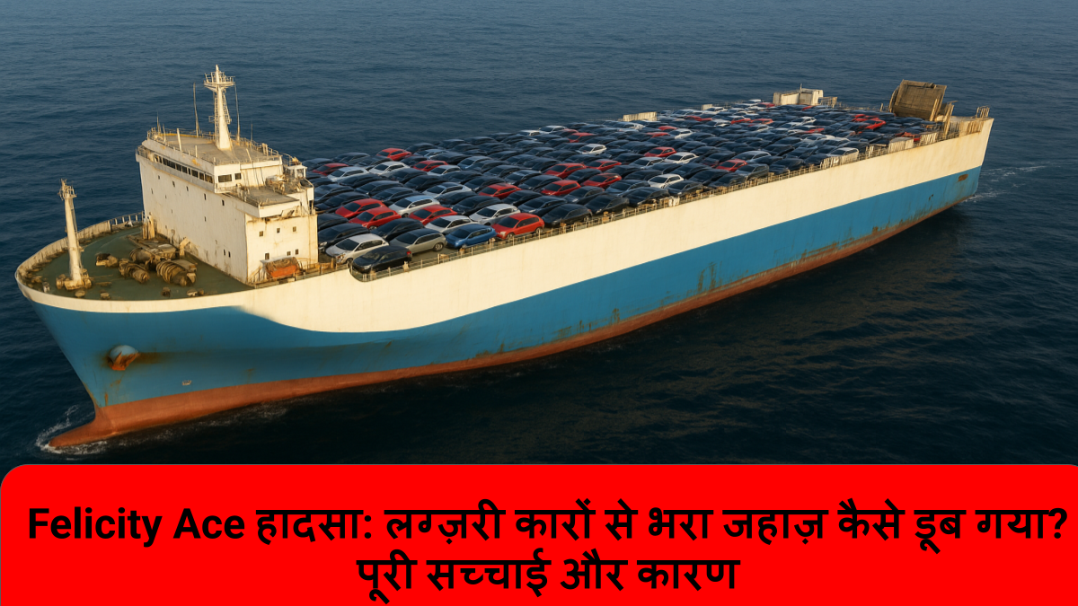 Felicity Ace हादसा_ लग्ज़री कारों से भरा जहाज़ कैसे डूब गया_ पूरी सच्चाई और कारण
