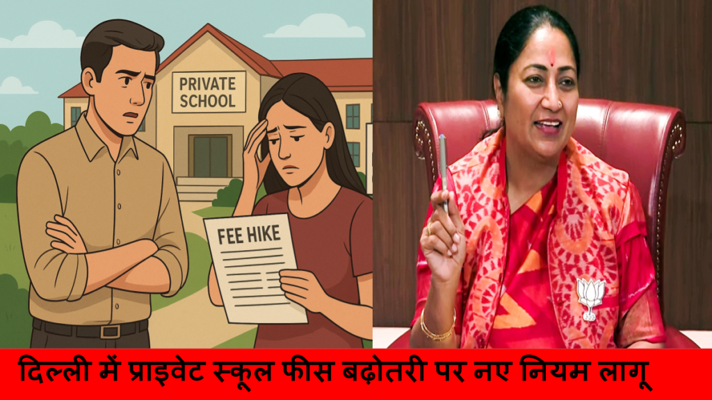 दिल्ली में प्राइवेट स्कूल फीस बढ़ोतरी पर नए नियम लागू