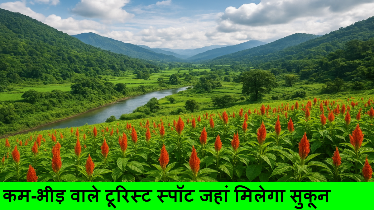 कम-भीड़ वाले टूरिस्ट स्पॉट जहां मिलेगा सुकून