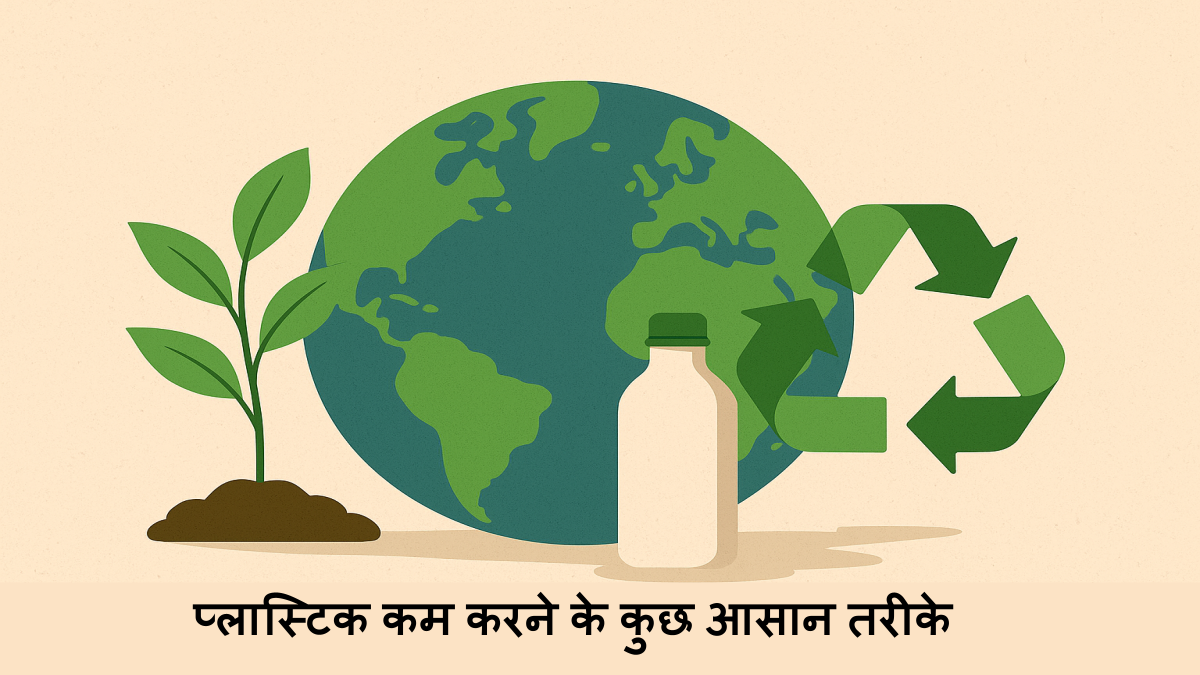 प्लास्टिक कम करने के कुछ आसान तरीके