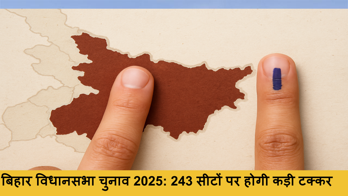 बिहार विधानसभा चुनाव 2025_ 243 सीटों पर होगी कड़ी टक्कर