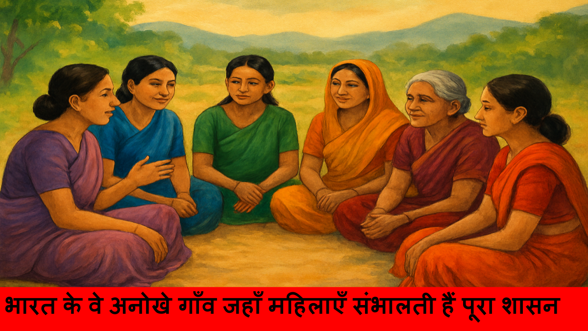 भारत के वे अनोखे गाँव जहाँ महिलाएँ संभालती हैं पूरा शासन