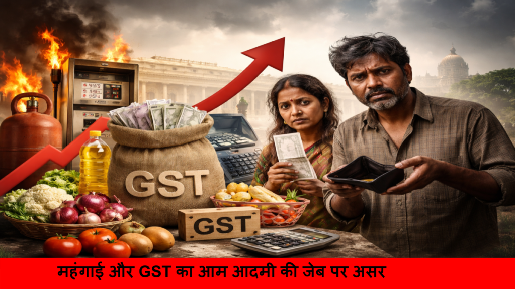 महंगाई और GST का आम आदमी की जेब पर असर