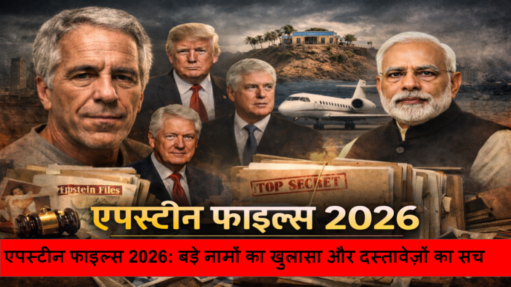 एपस्टीन फाइल्स 2026_ बड़े नामों का खुलासा और दस्तावेज़ों का सच