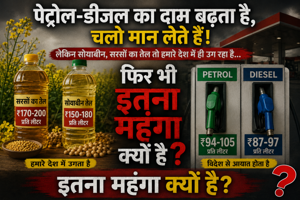 cooking oil itna mehnga kyon hai