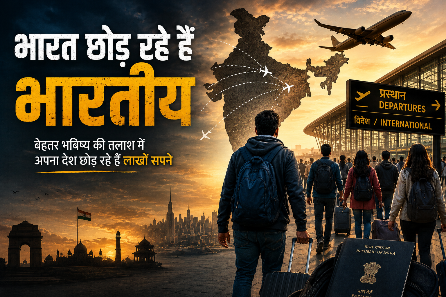 आखिर कोई भारत क्यों छोड़ रहा है?