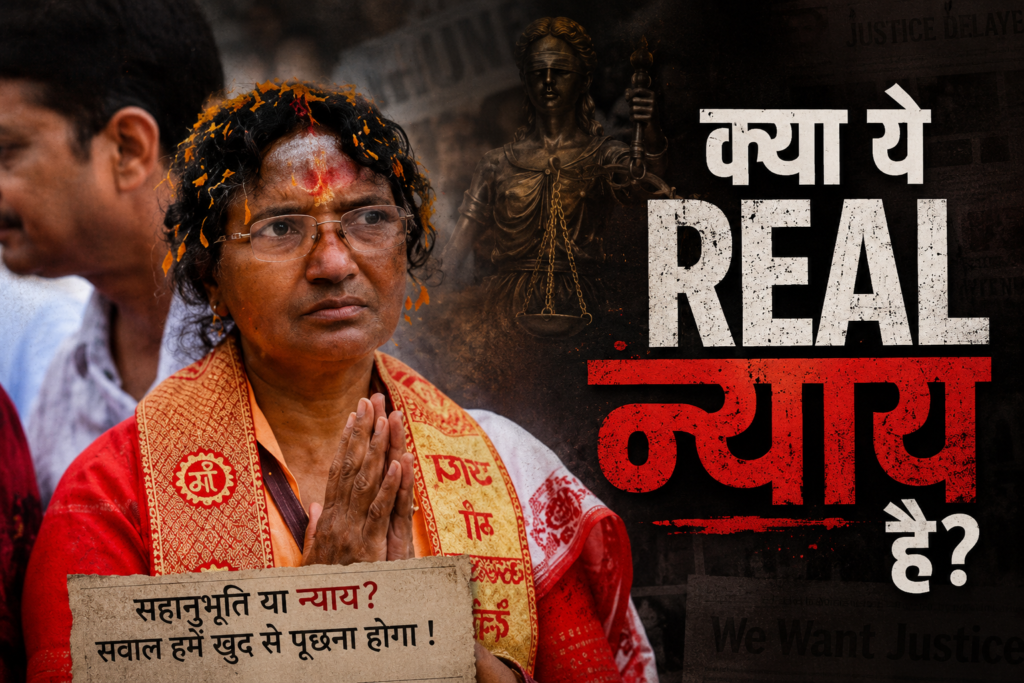 असली Justice और Political Sympathy में फर्क