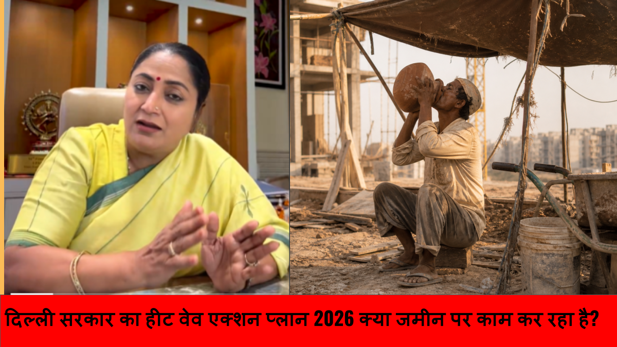 दिल्ली सरकार का हीट वेव एक्शन प्लान 2026 क्या जमीन पर काम कर रहा है_