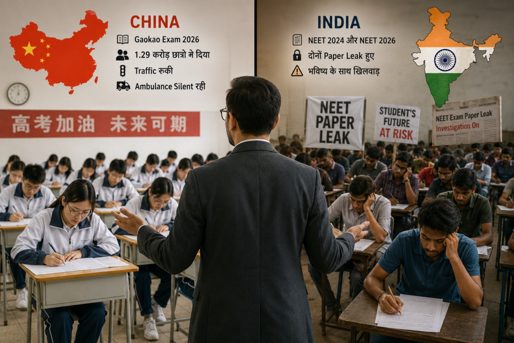 Gaokao Exam India NEET Paper Leak