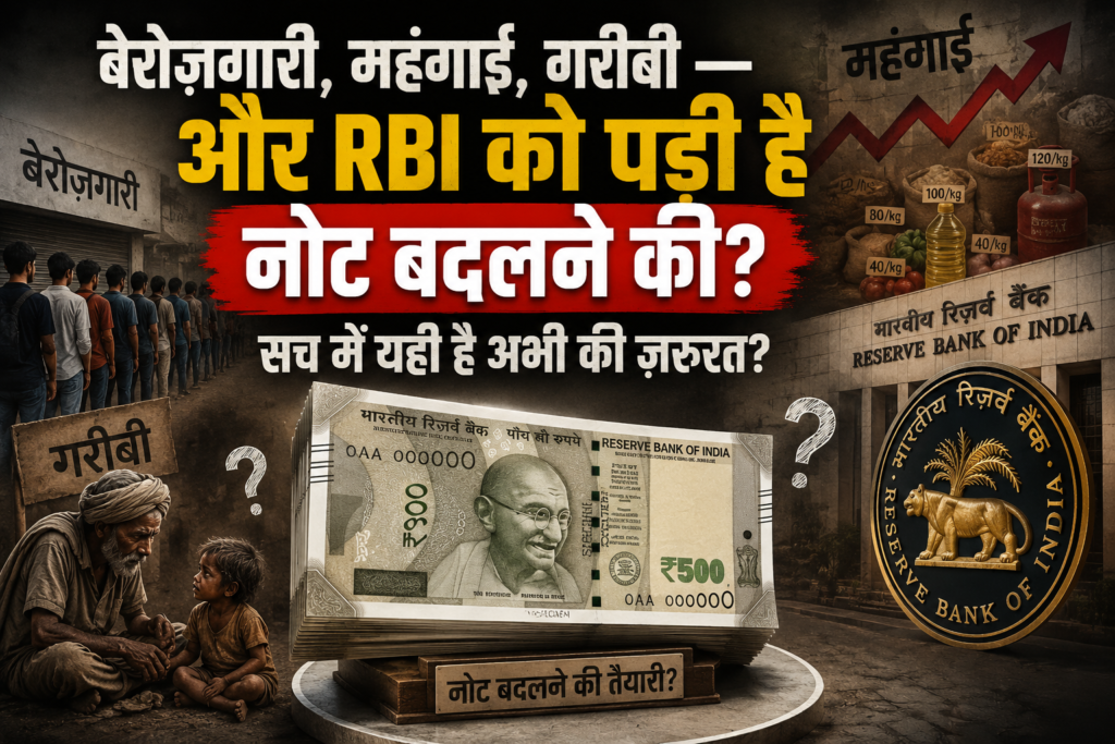 Plastic के नोट आने वाले हैं — लेकिन बेरोज़गारी, महंगाई और गरीबी के बीच क्या यह बदलाव ज़रूरी था?