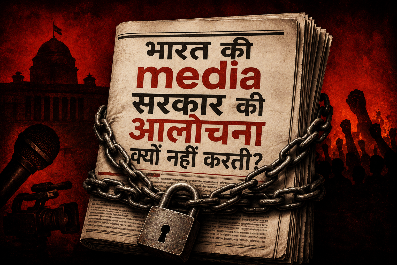 सरकार की आलोचना क्यों नहीं करती?