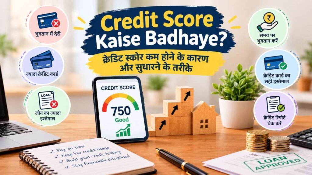 Credit Score Kaise Badhaye