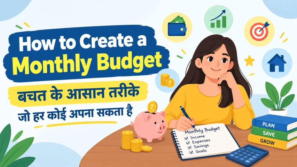How to create a monthly budget