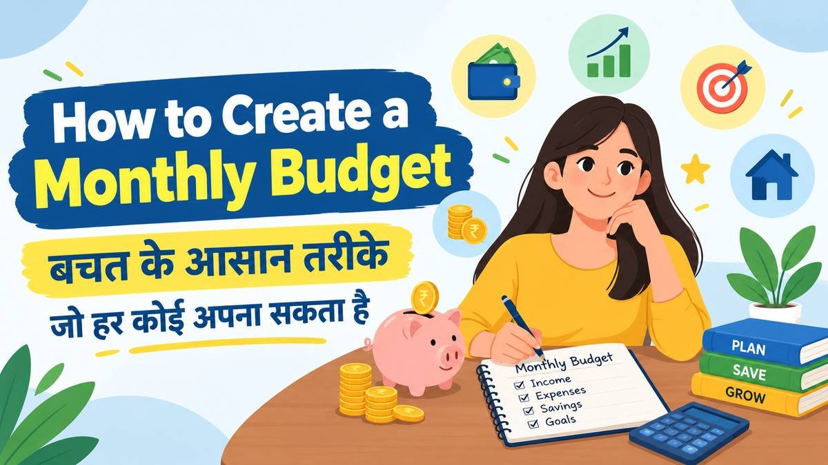 How to create a monthly budget